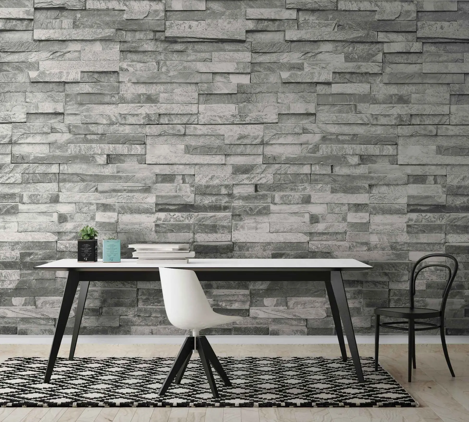 wall murals Опека сива u74255
