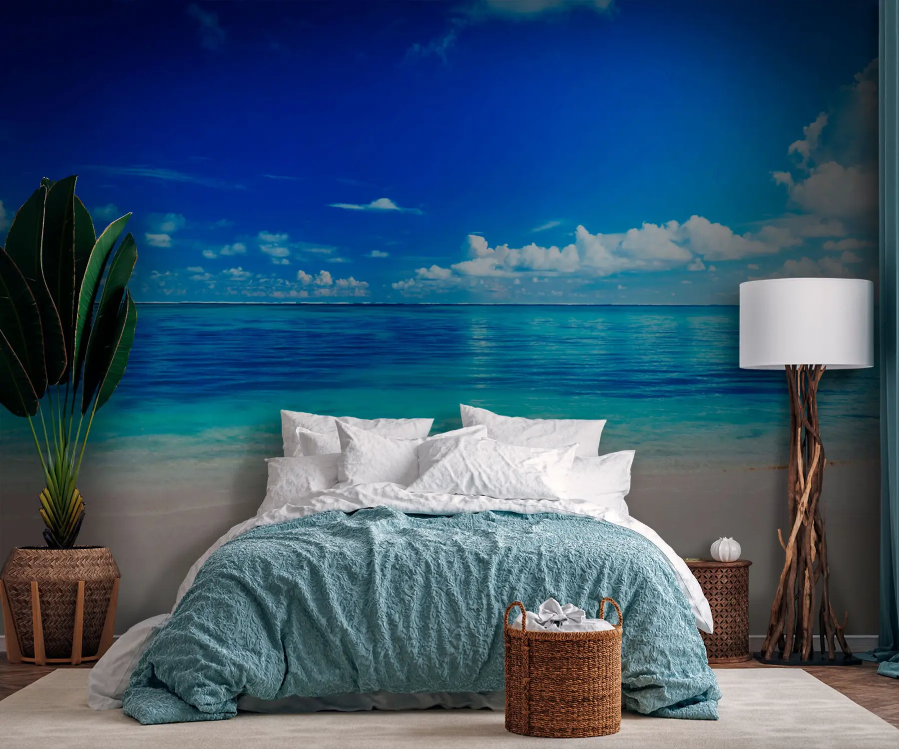 wall murals Плажа и море песка u74335