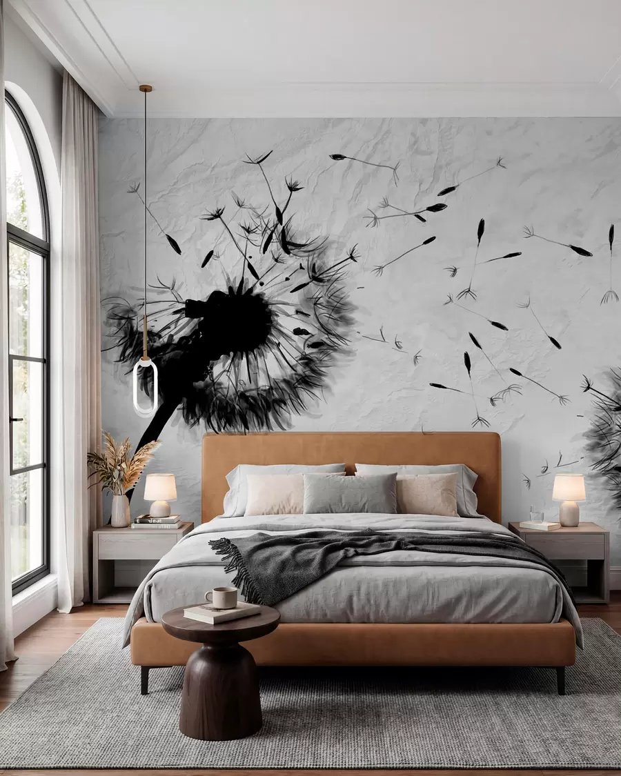 wall murals Цвет, биљка и трепавица u06731