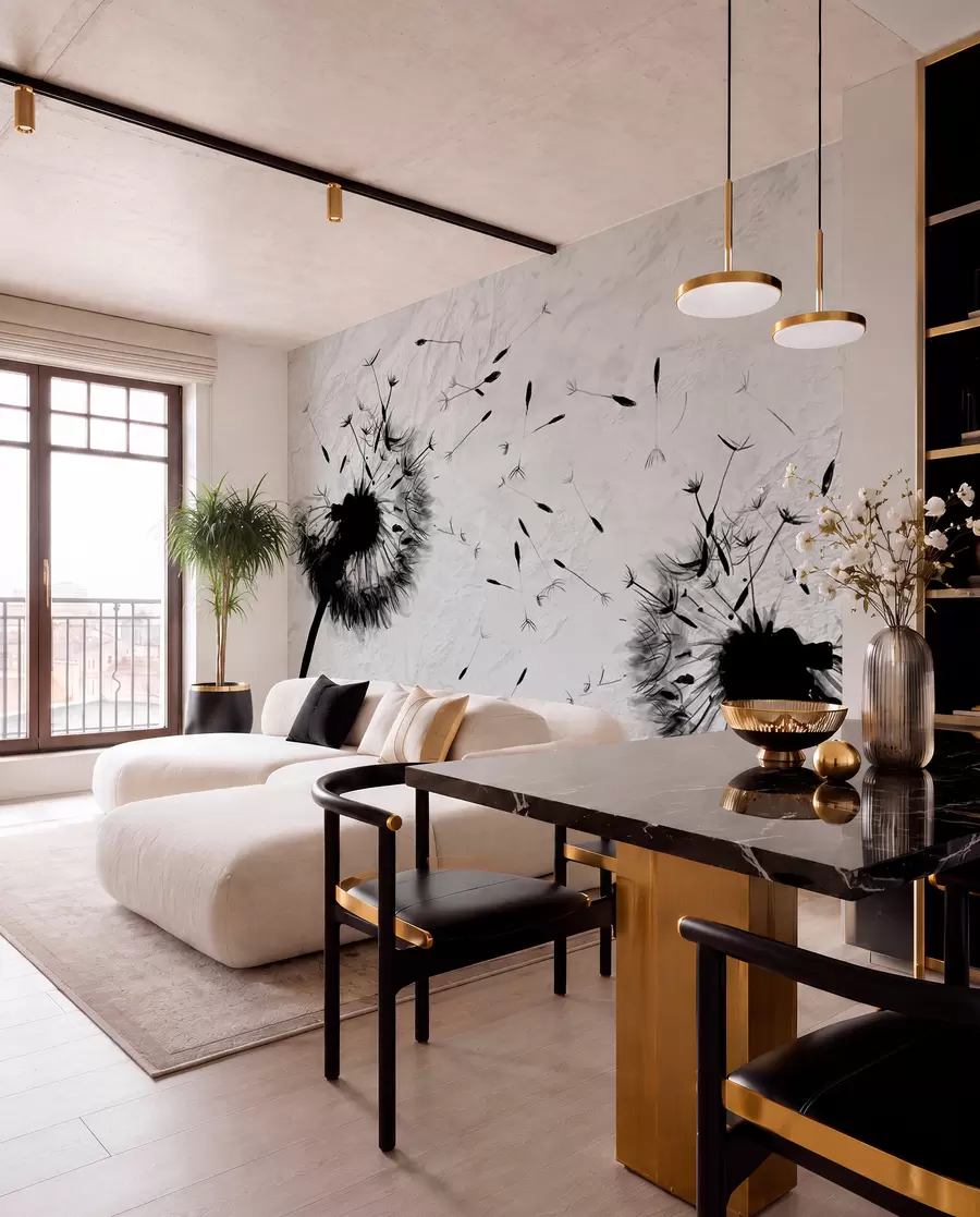 wall murals Цвет, биљка и трепавица u06731
