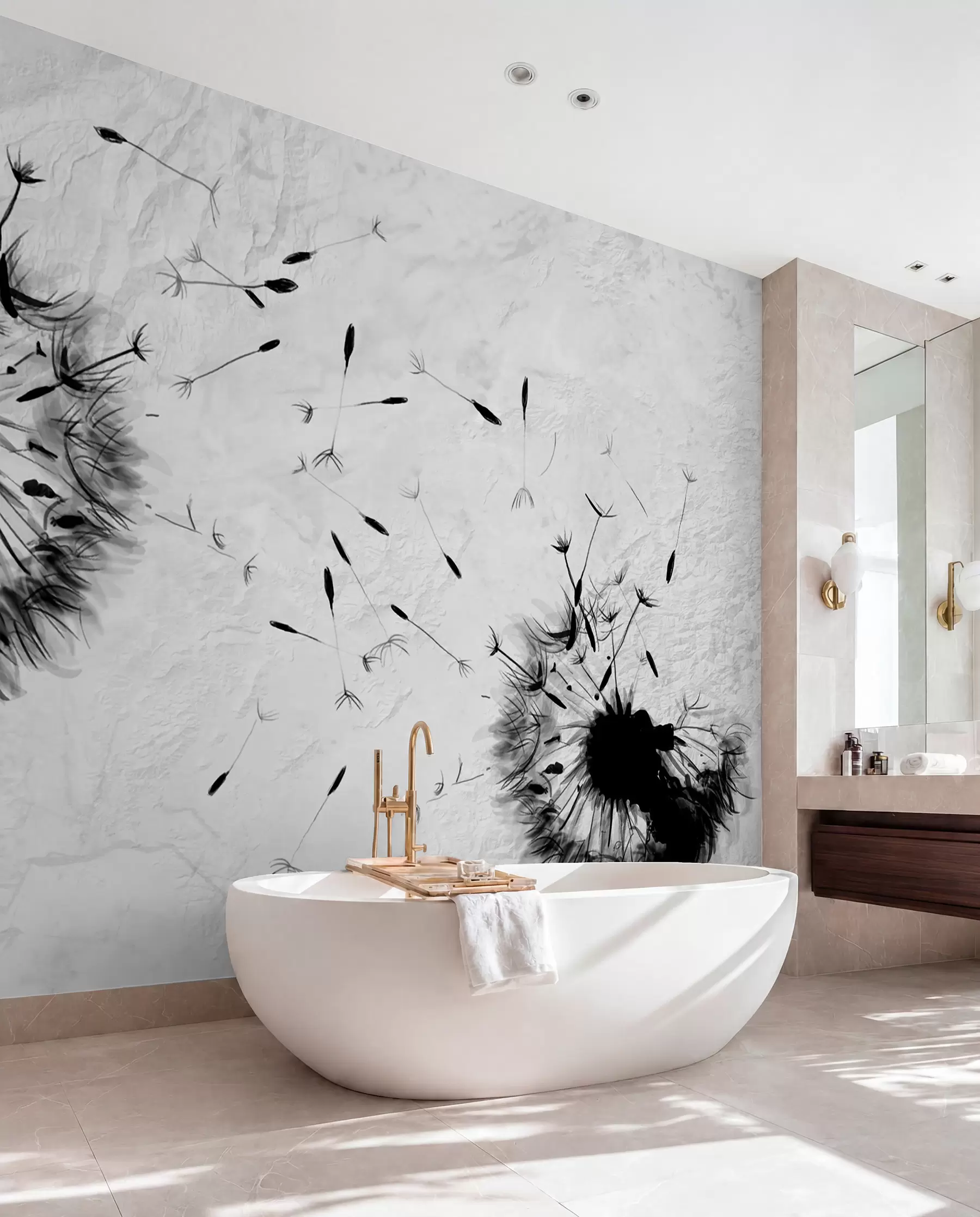 wall murals Цвет, биљка и трепавица u06731