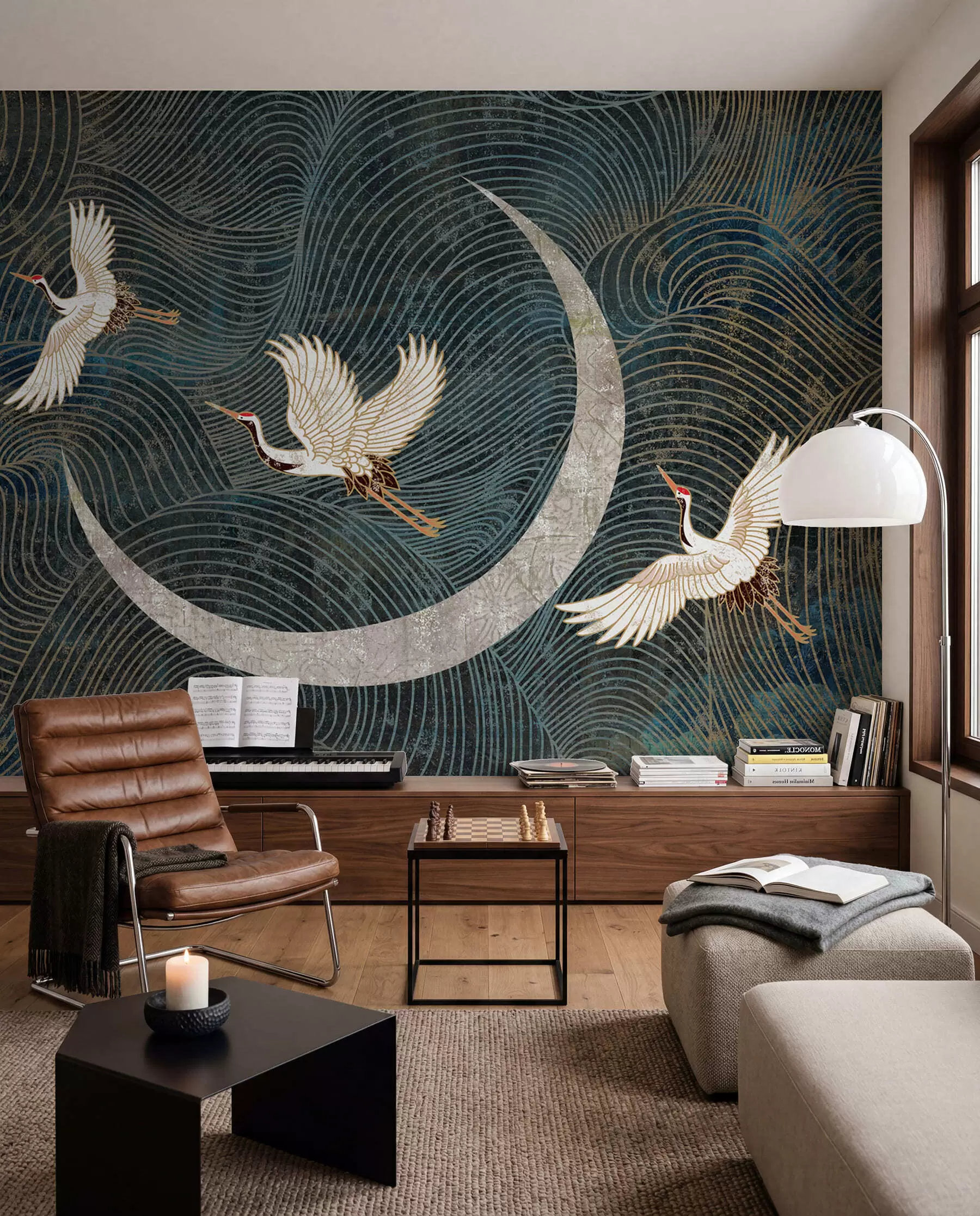 wall murals Птица, природа и зелена u59573