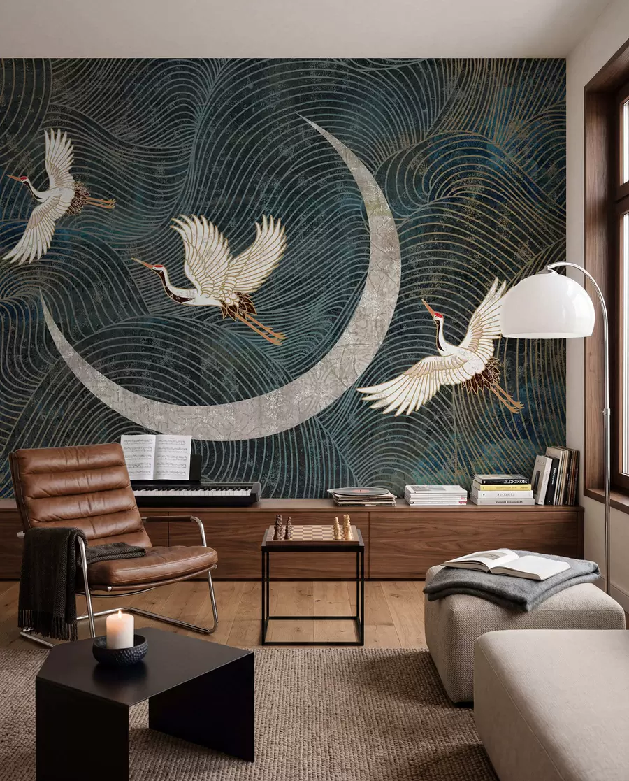 wall murals Птица, природа и зелена u59573