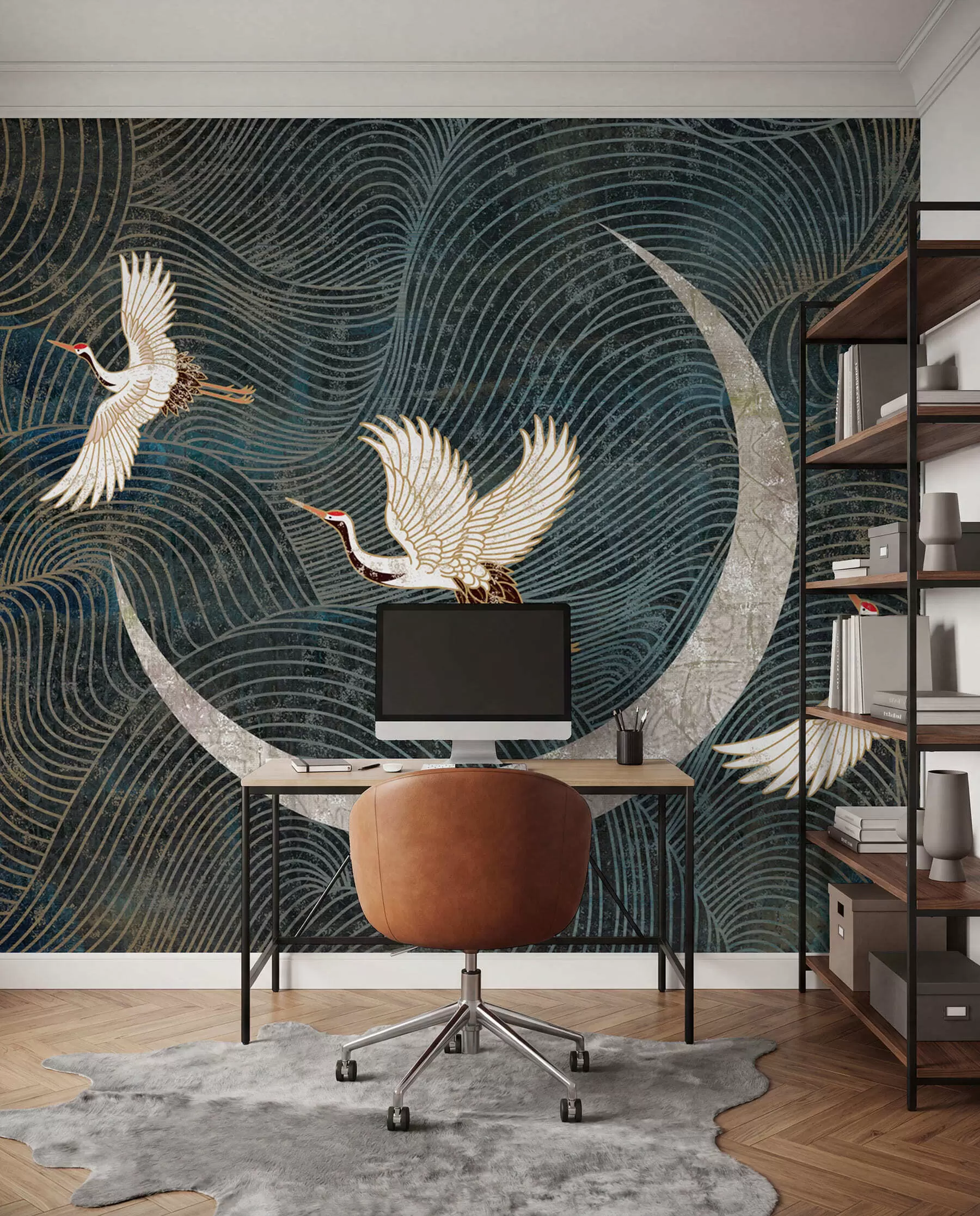 wall murals Птица, природа и зелена u59573