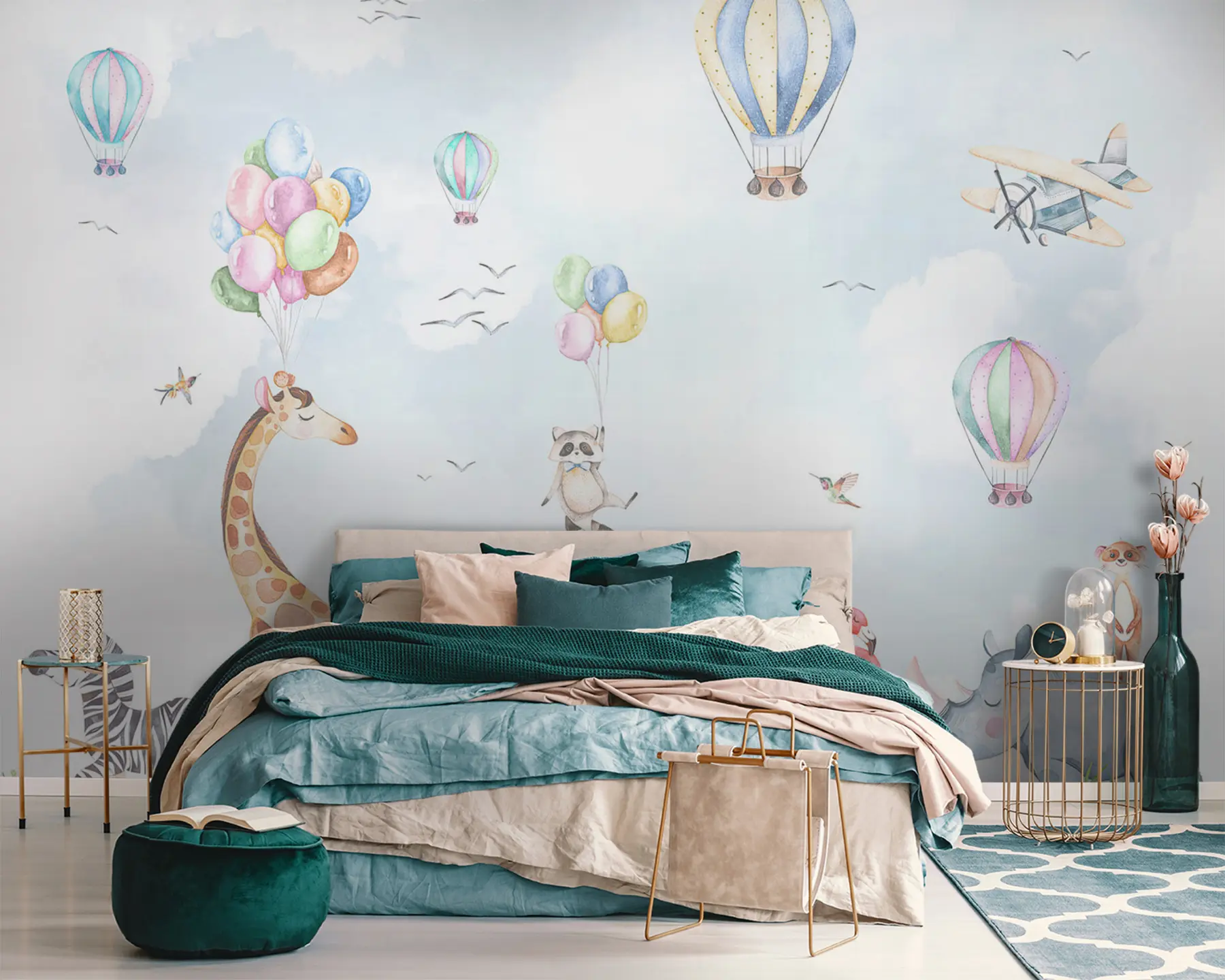 wall murals Животиње у ваздушној емисији u59757v2