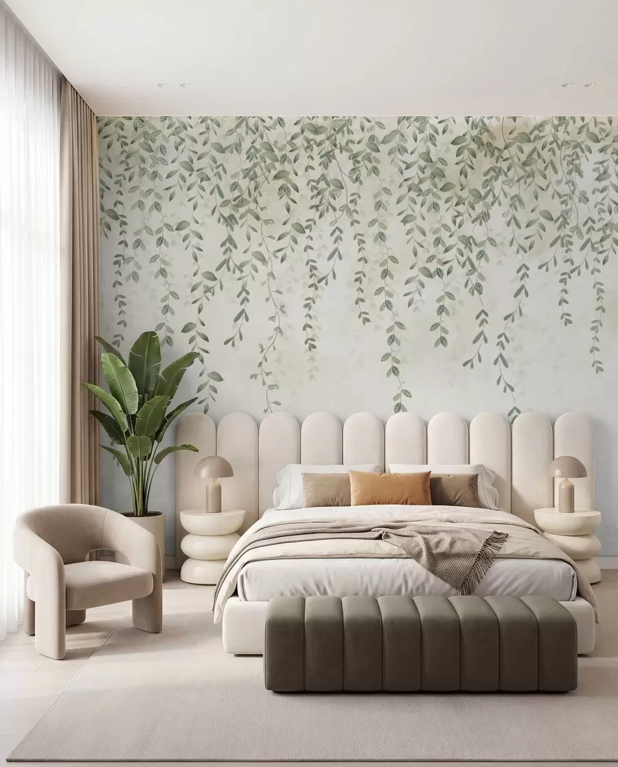 wall murals Вина са лишћем u71244