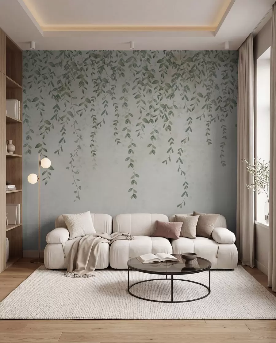 wall murals Вина са лишћем u71244