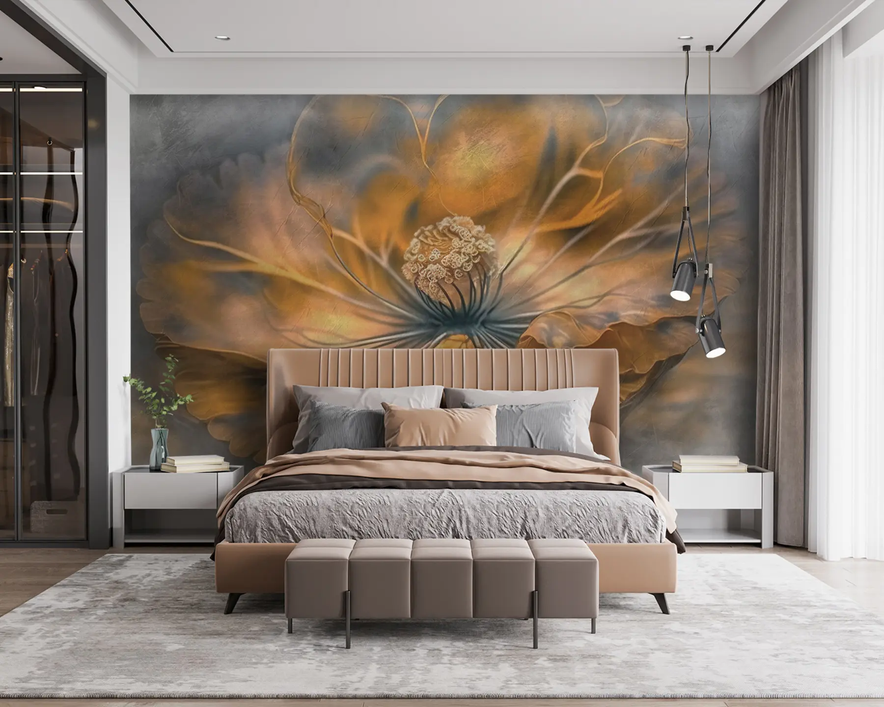 wall murals Велики цвет u93916