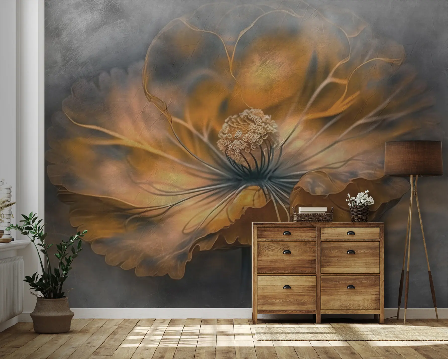 wall murals Велики цвет u93916