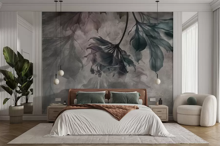 wall murals Нежне прозирне филијале u93927