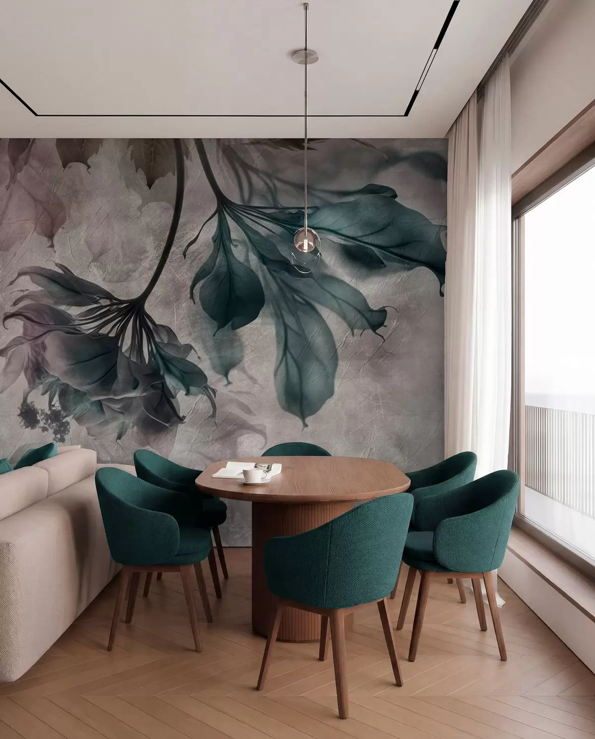 wall murals Grane u senci u93927