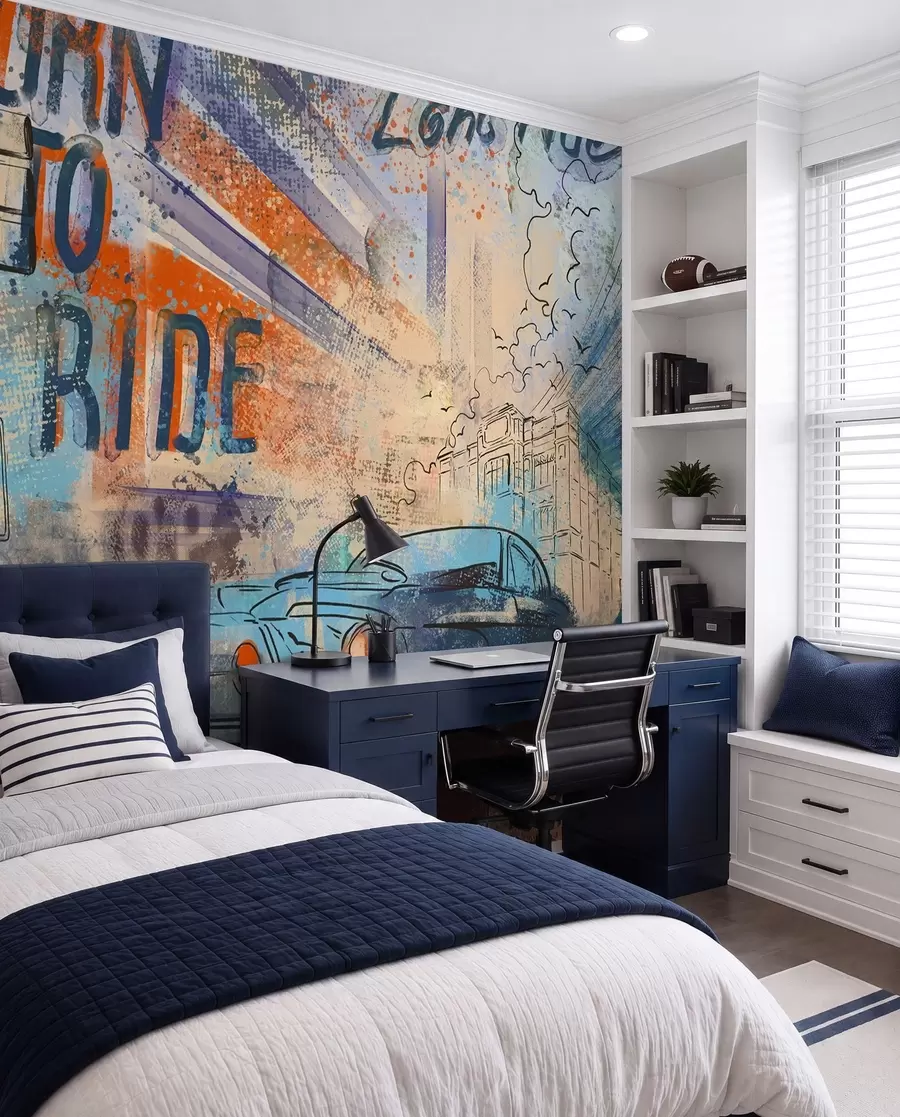 wall murals Ретро ауто u93889
