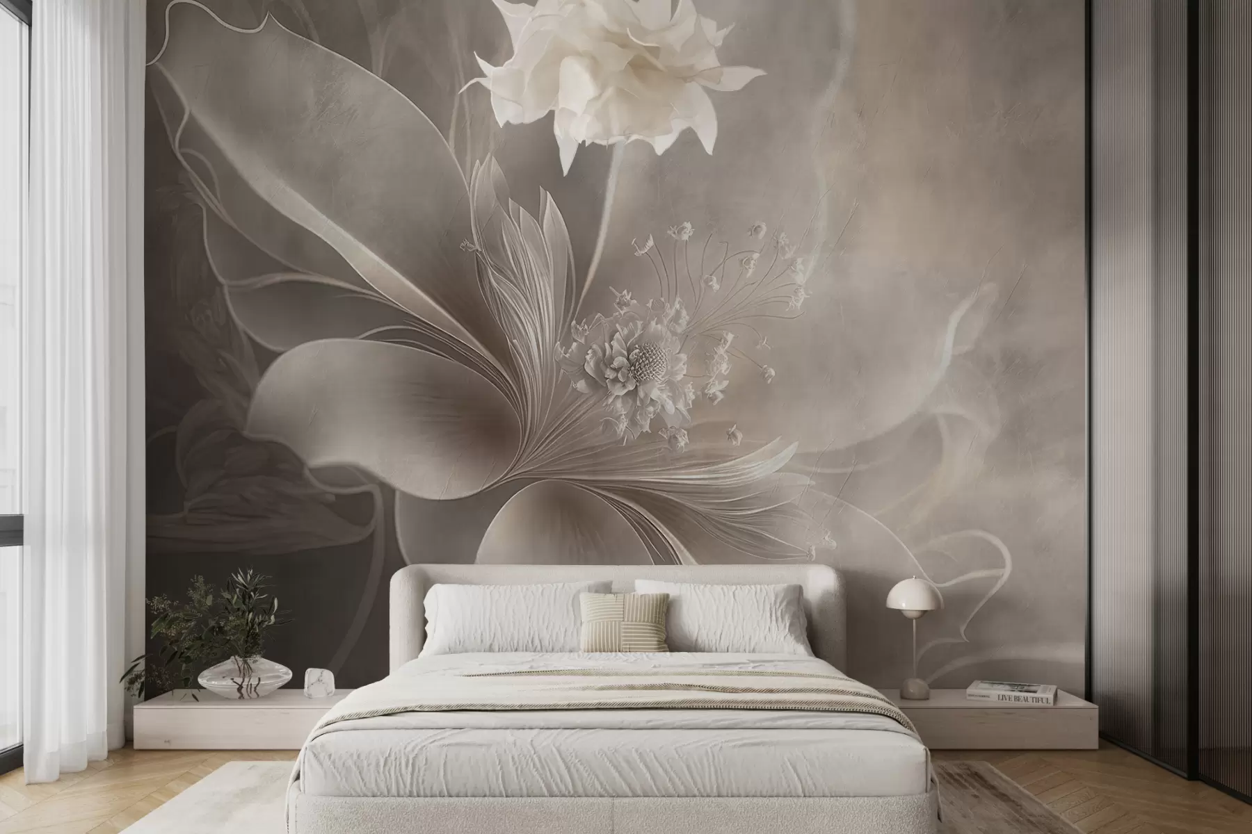 wall murals Врло деликатан цвет u93944