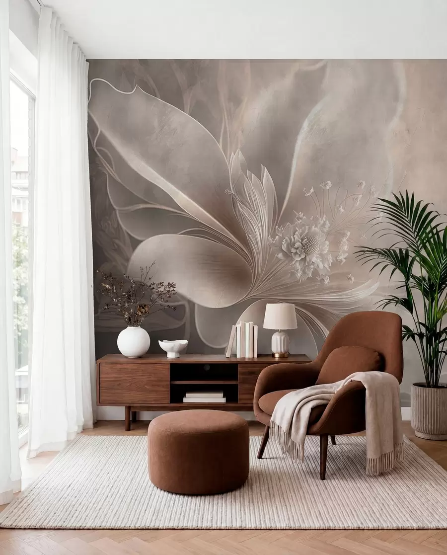 wall murals Врло деликатан цвет u93944