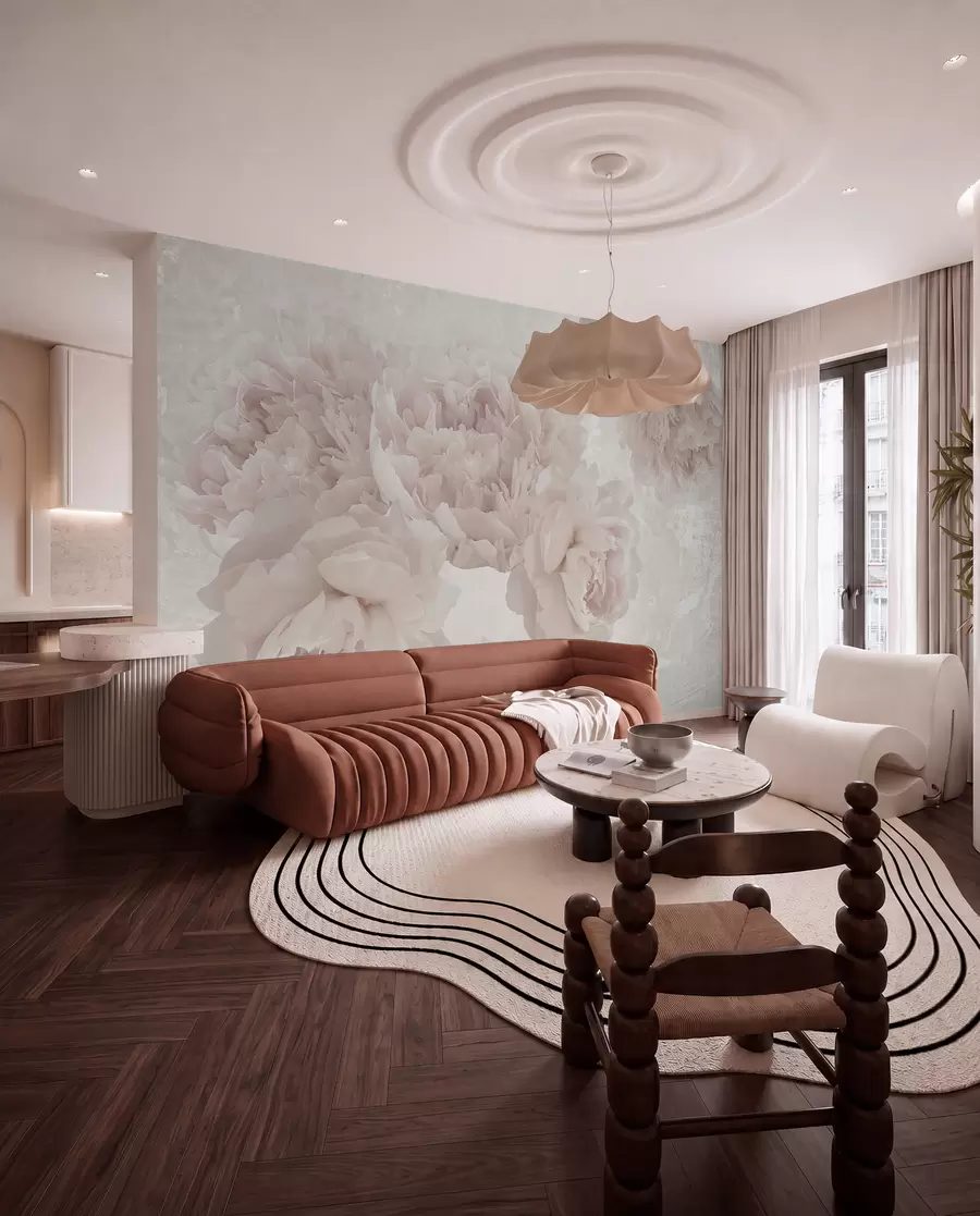 wall murals Бујно прекрасни пупољци u74487