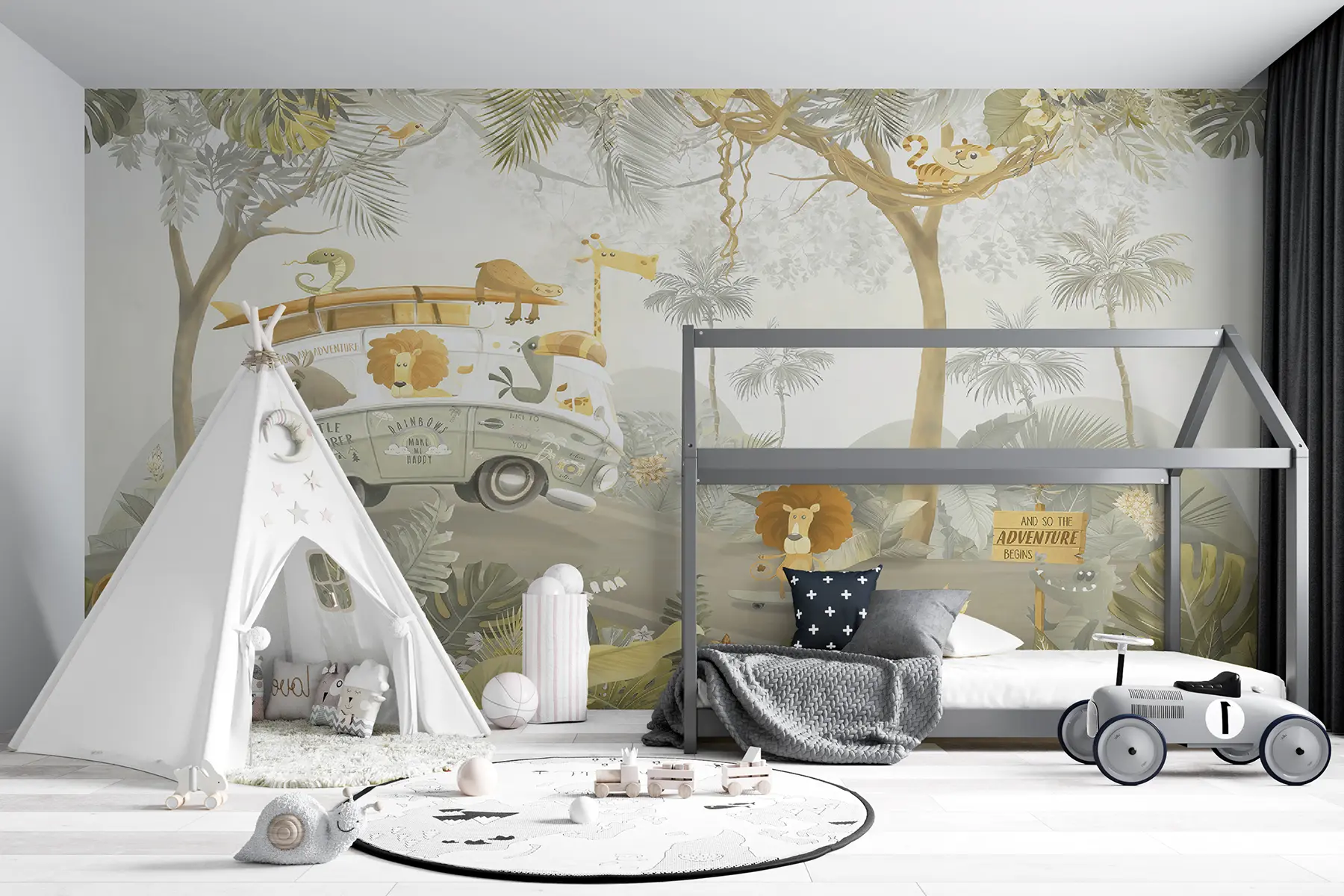 wall murals Животиње и забавни сафари u94127