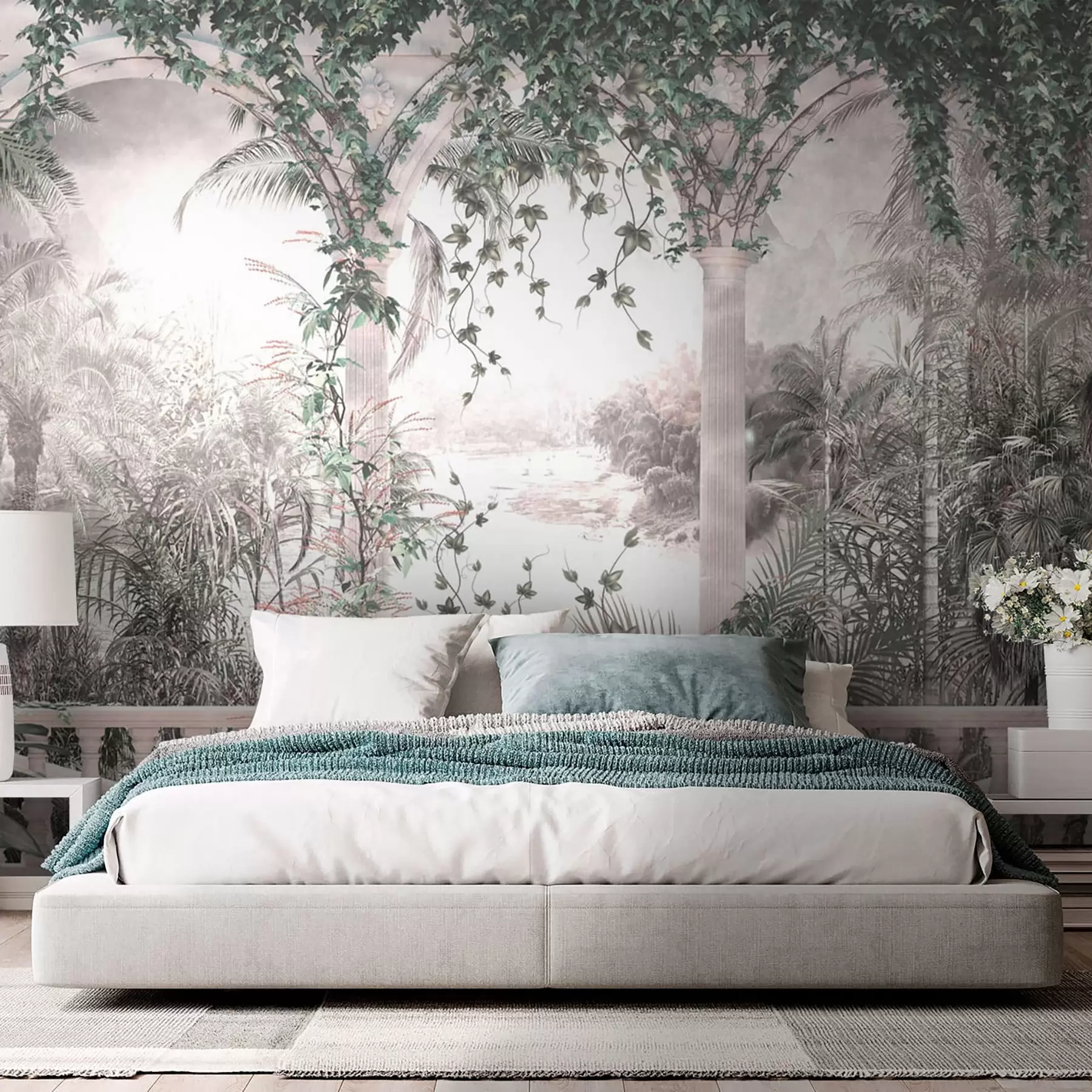 wall murals Древни лукови у башти u94141