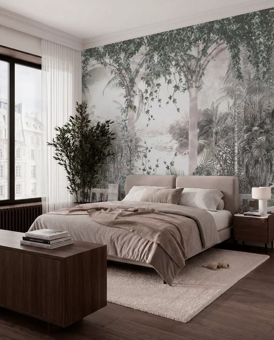 wall murals Древни лукови у башти u94141