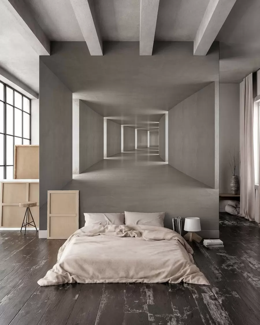 wall murals Апстрактни тунел u75401