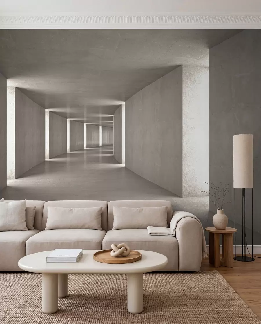 wall murals Апстрактни тунел u75401