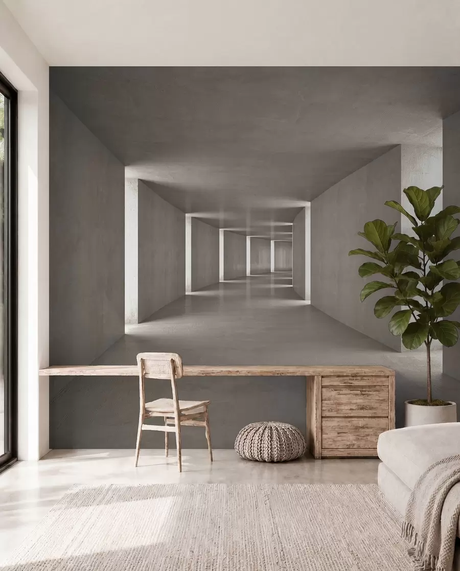 wall murals Апстрактни тунел u75401