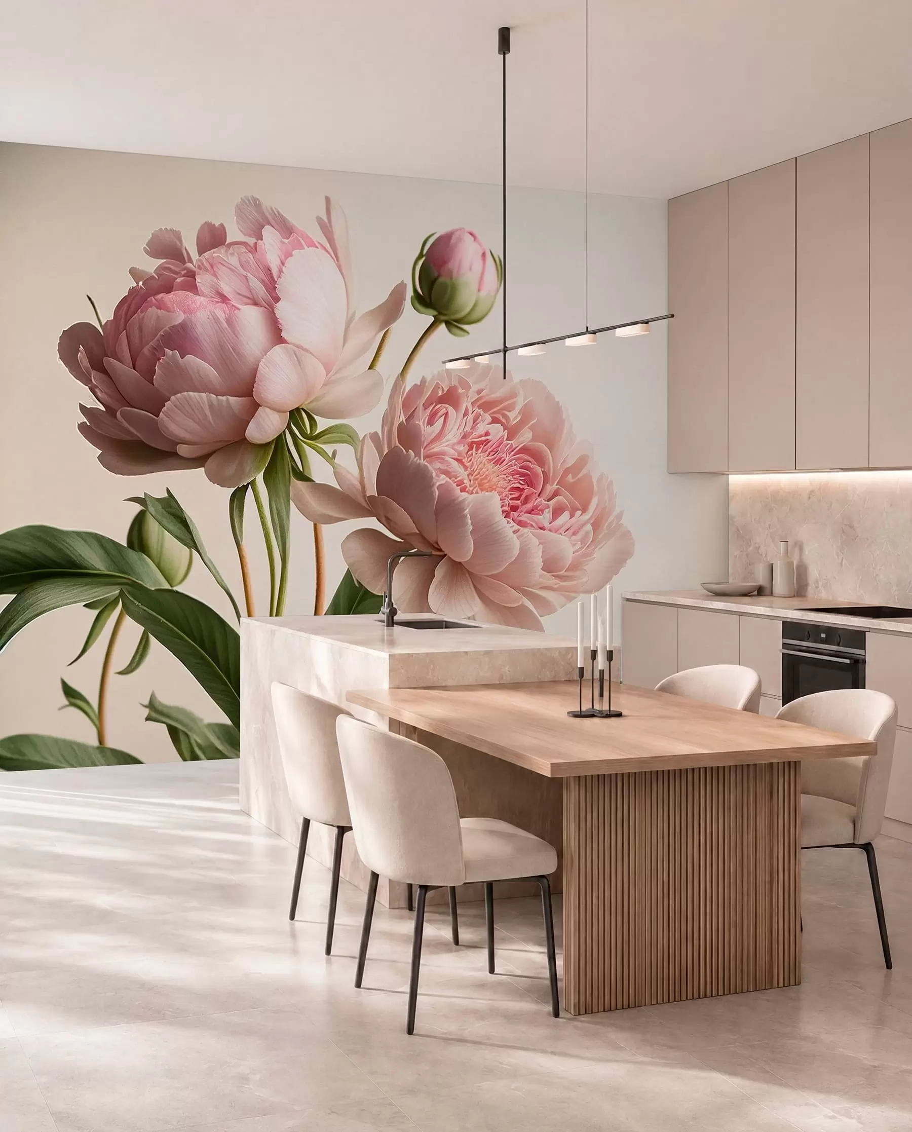 wall murals акварел цвеће u70658