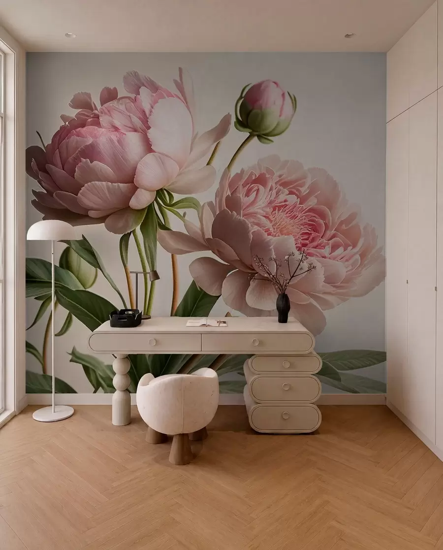 wall murals акварел цвеће u70658