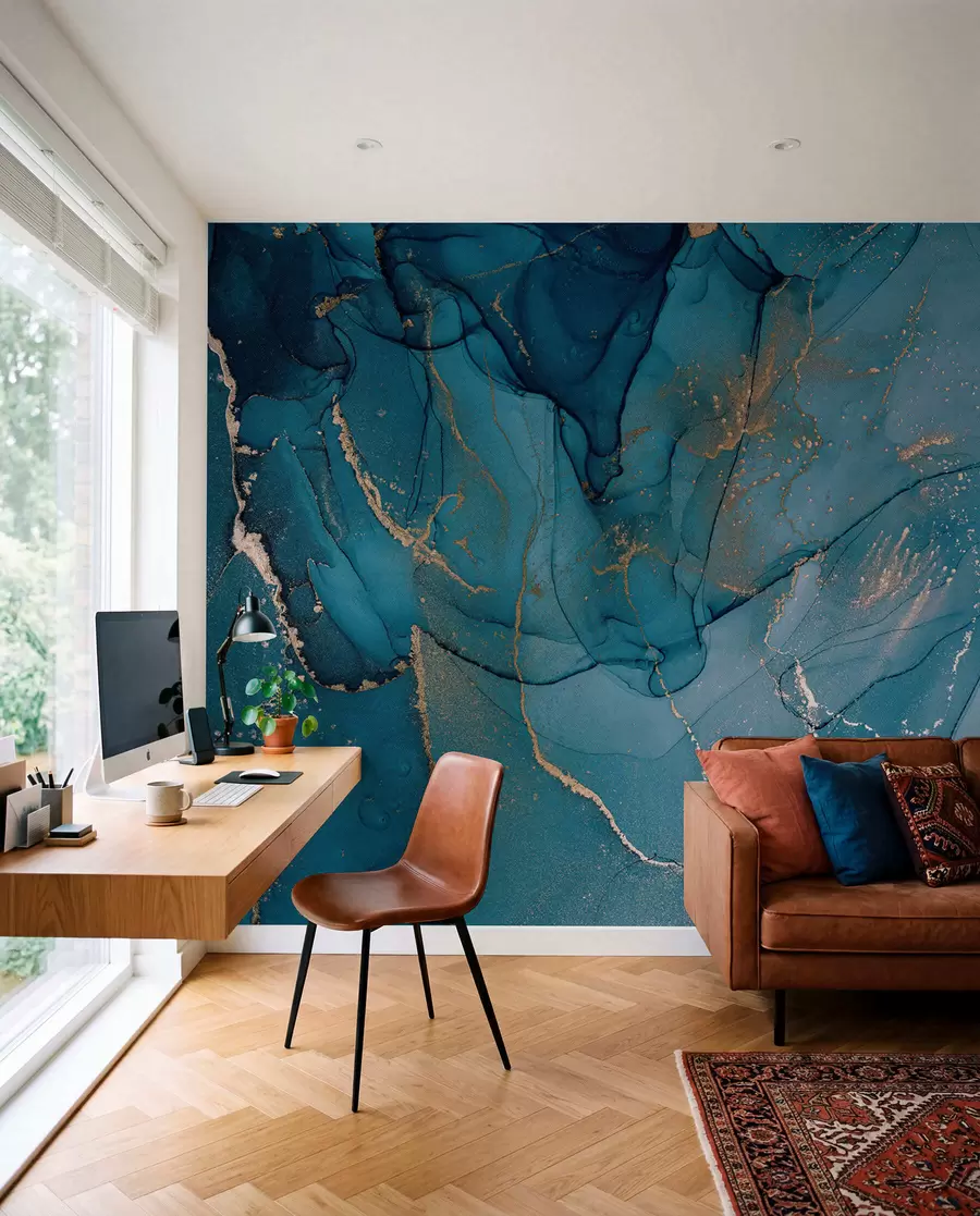 wall murals Površine mastila u petroleju u94262