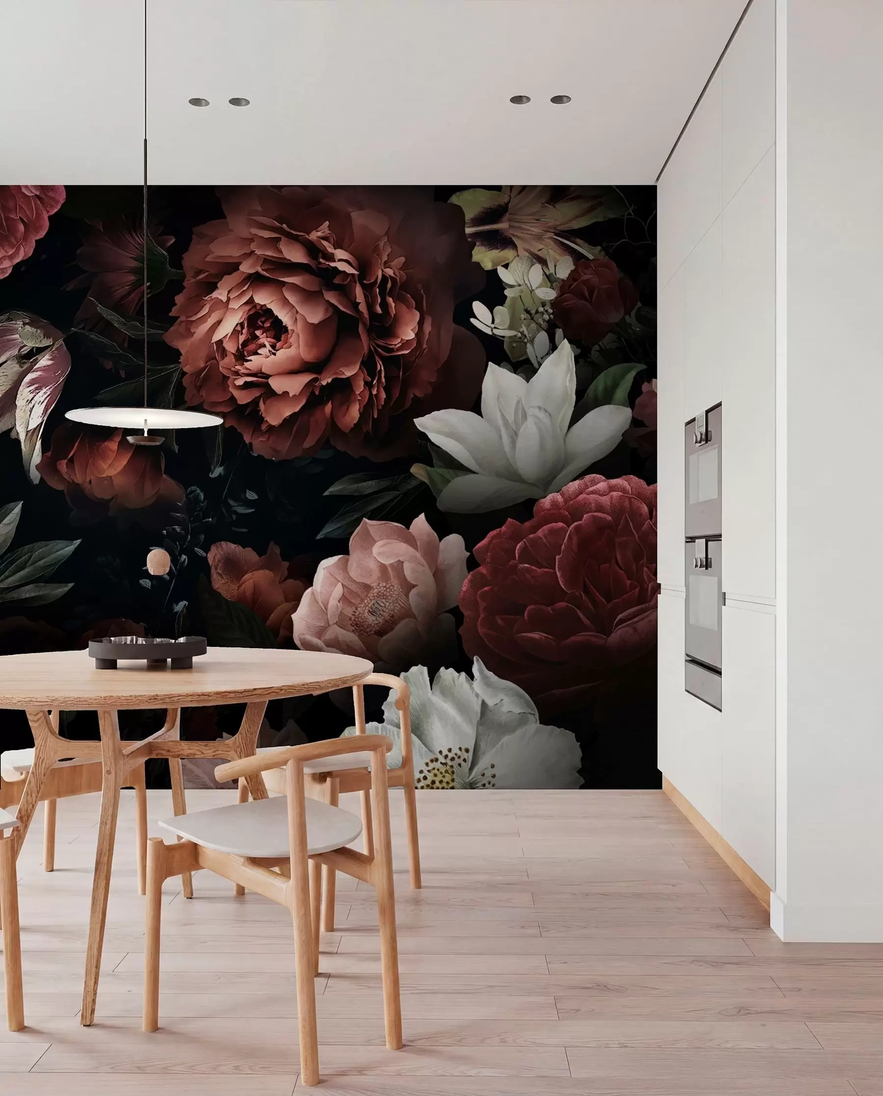 wall murals Дизајн ружа са ефектом акварела u94330