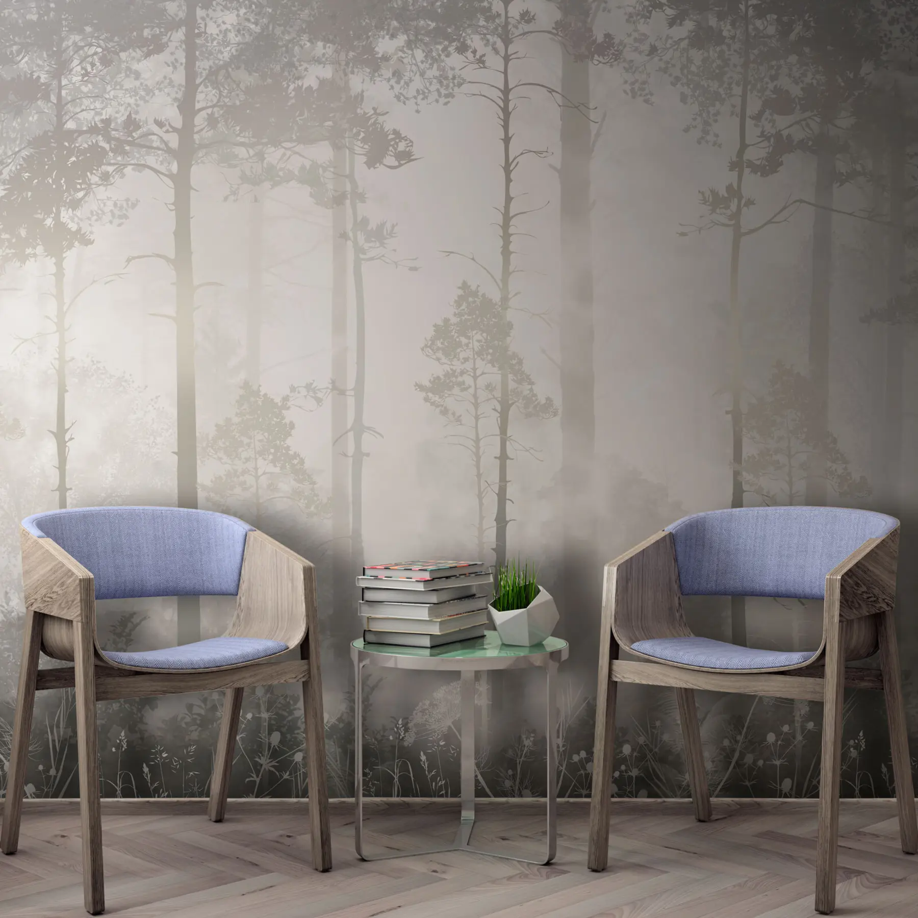 wall murals Шума у ​​магли u94439