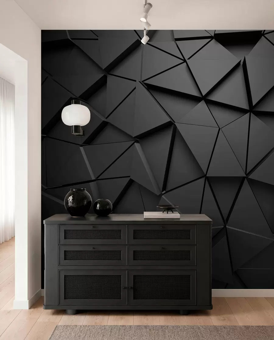 wall murals Графитни троуглови u03062