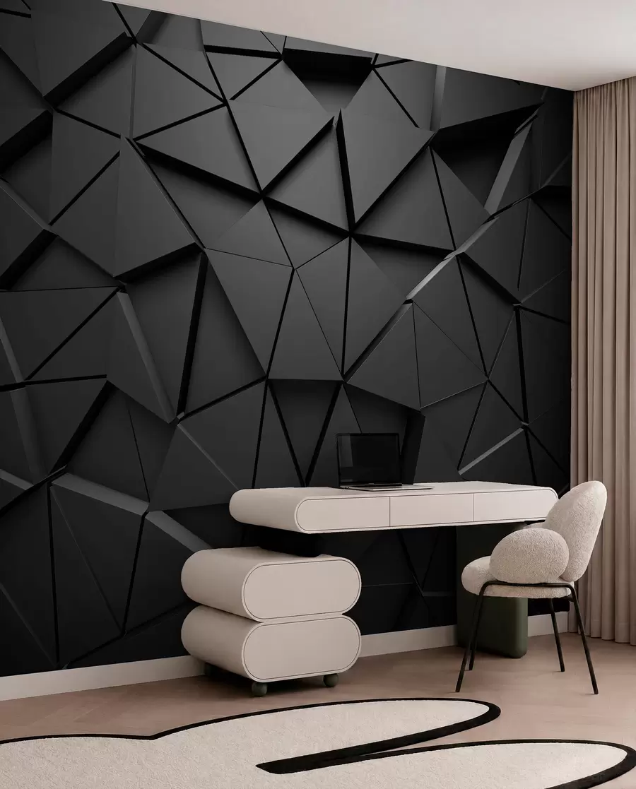 wall murals Графитни троуглови u03062