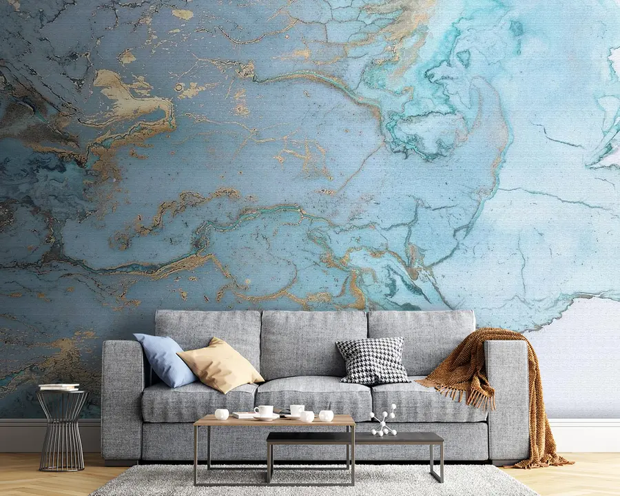 wall murals Водни ресурси, карта света u06739