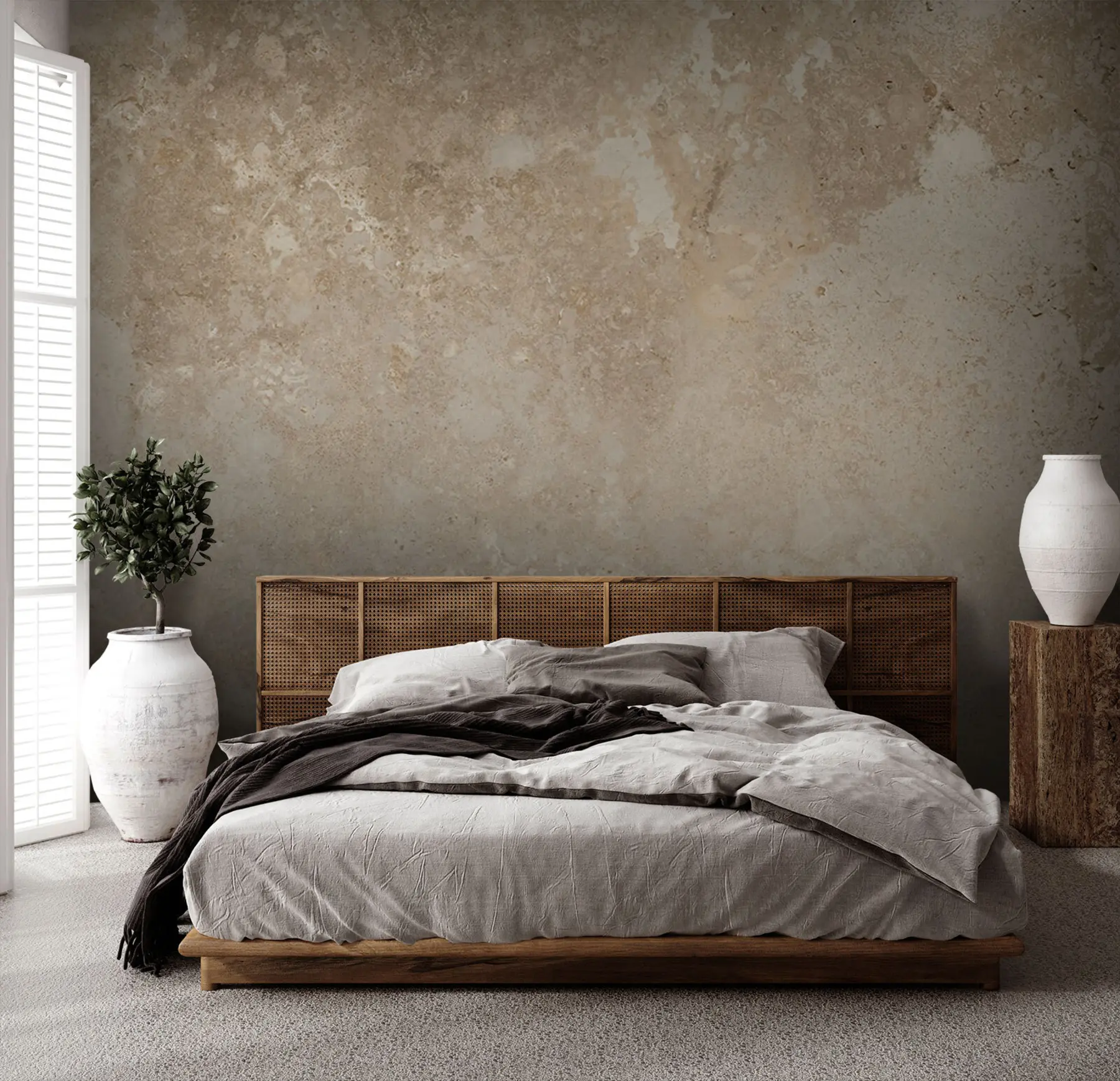 wall murals Позадина цементног камена u94384