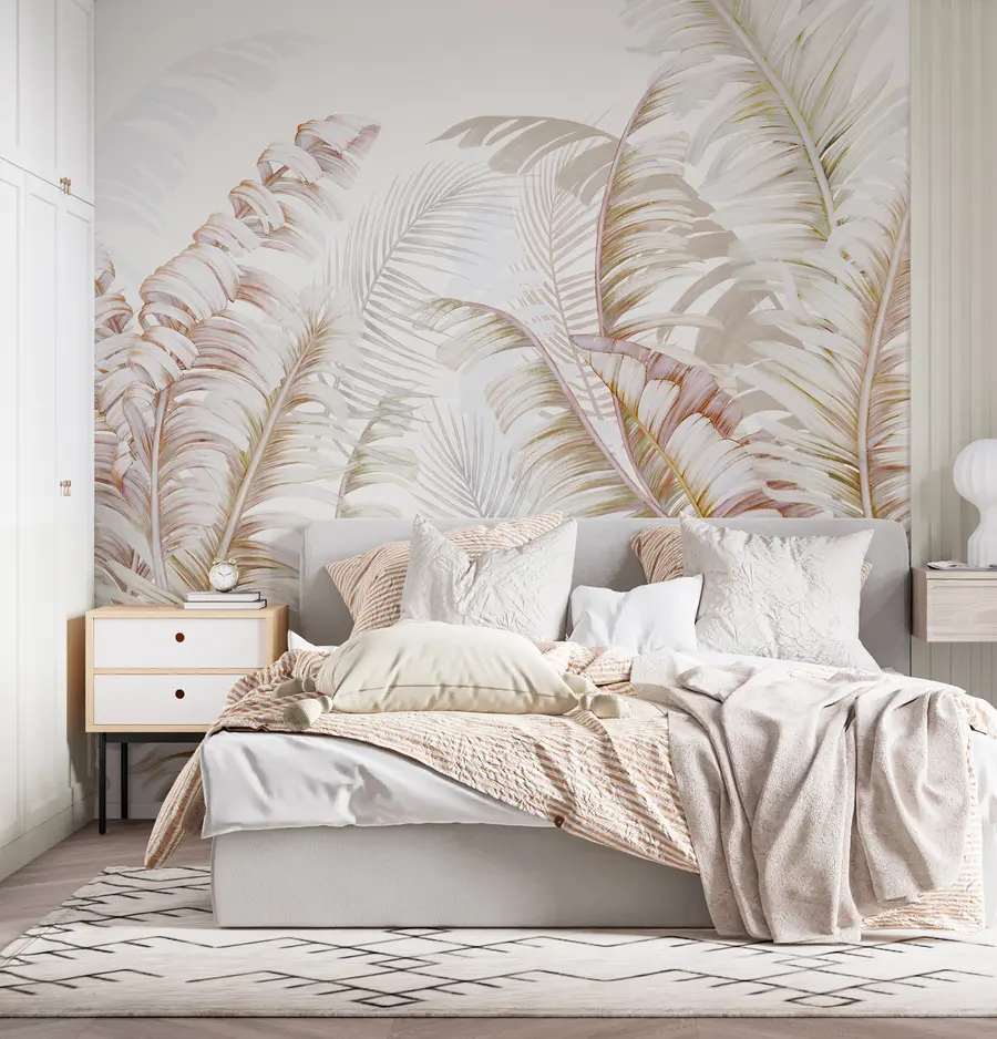 wall murals тропско лишће u94469