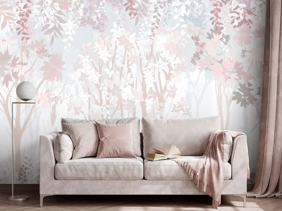 wall murals Сјајна чаробна шума u94171