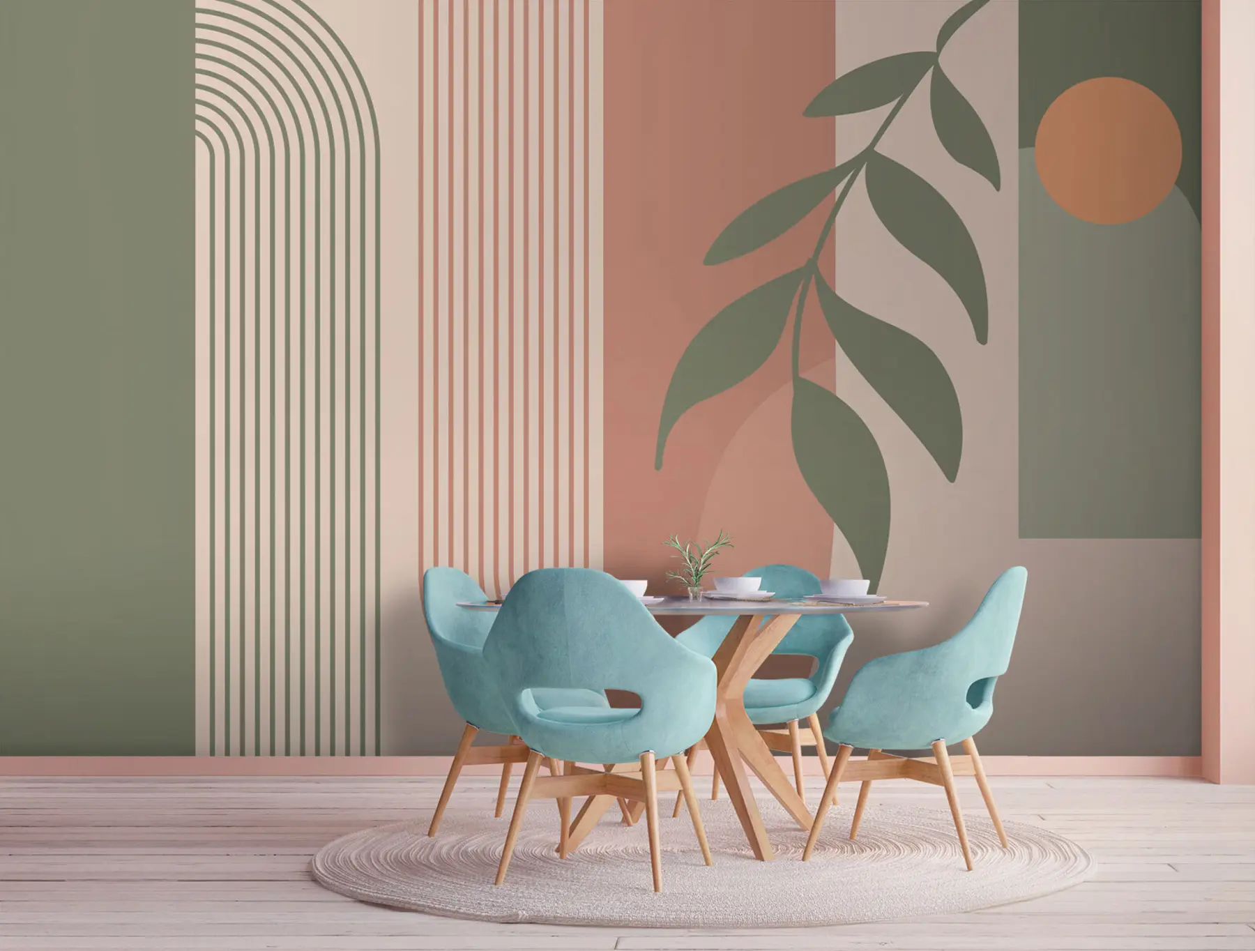 wall murals АРЦЕ и украсни елементи у Бохо Стиле u94153