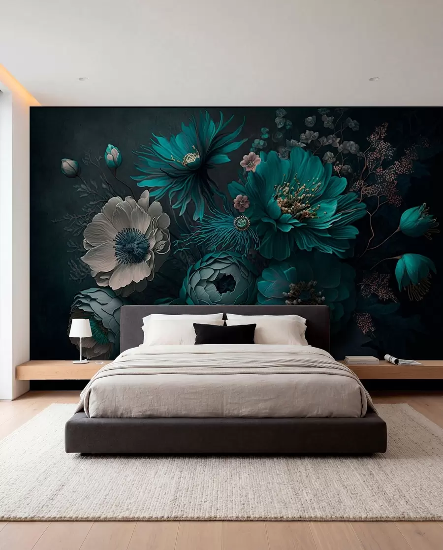 wall murals Јутарње цвеће u75405