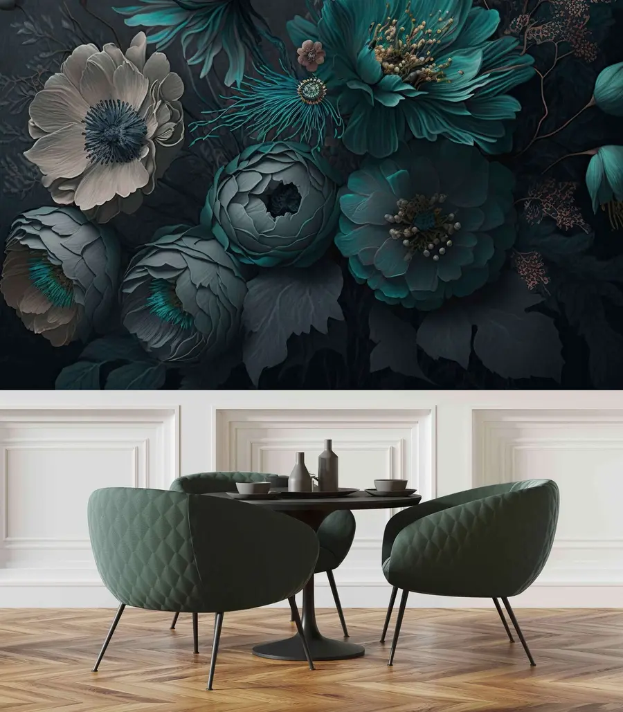 wall murals Јутарње цвеће u75405