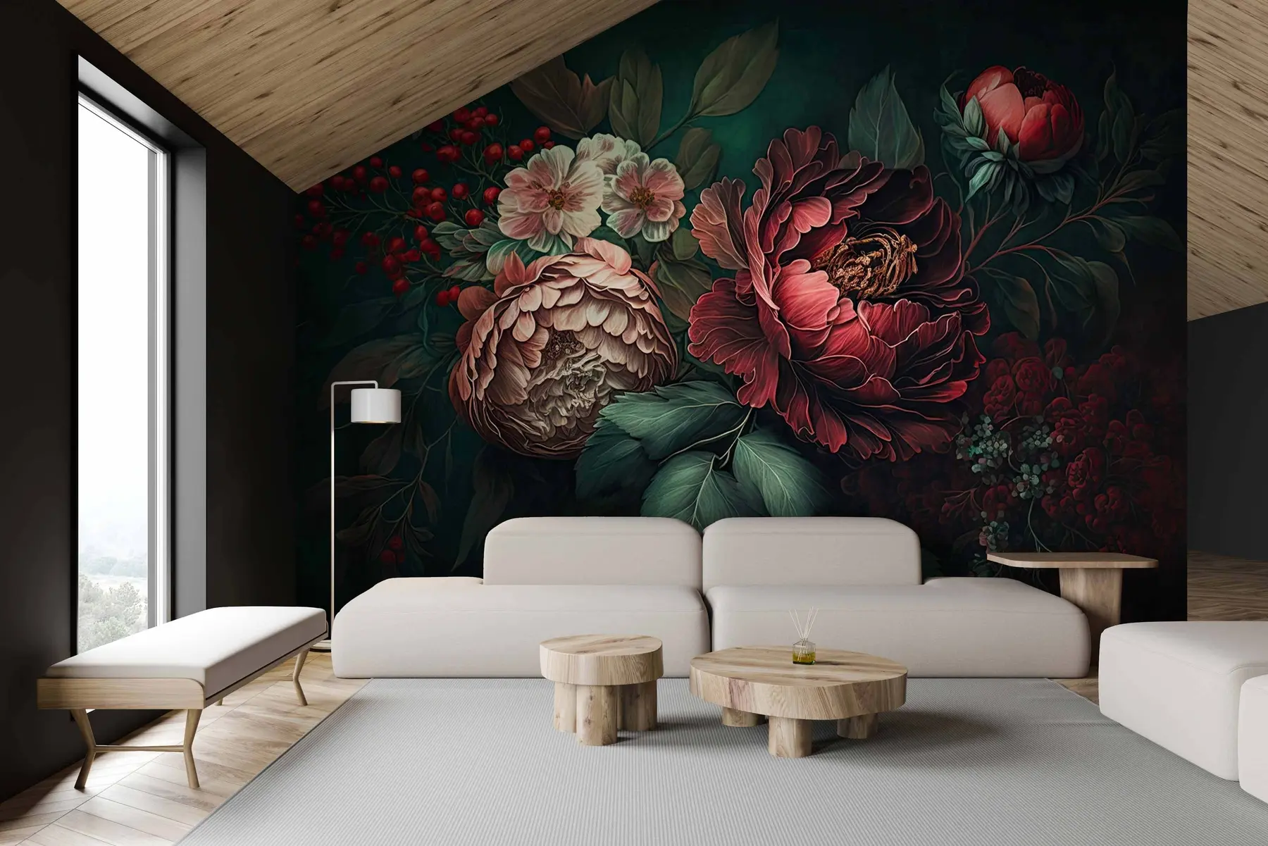 wall murals Вечерња башта u75412