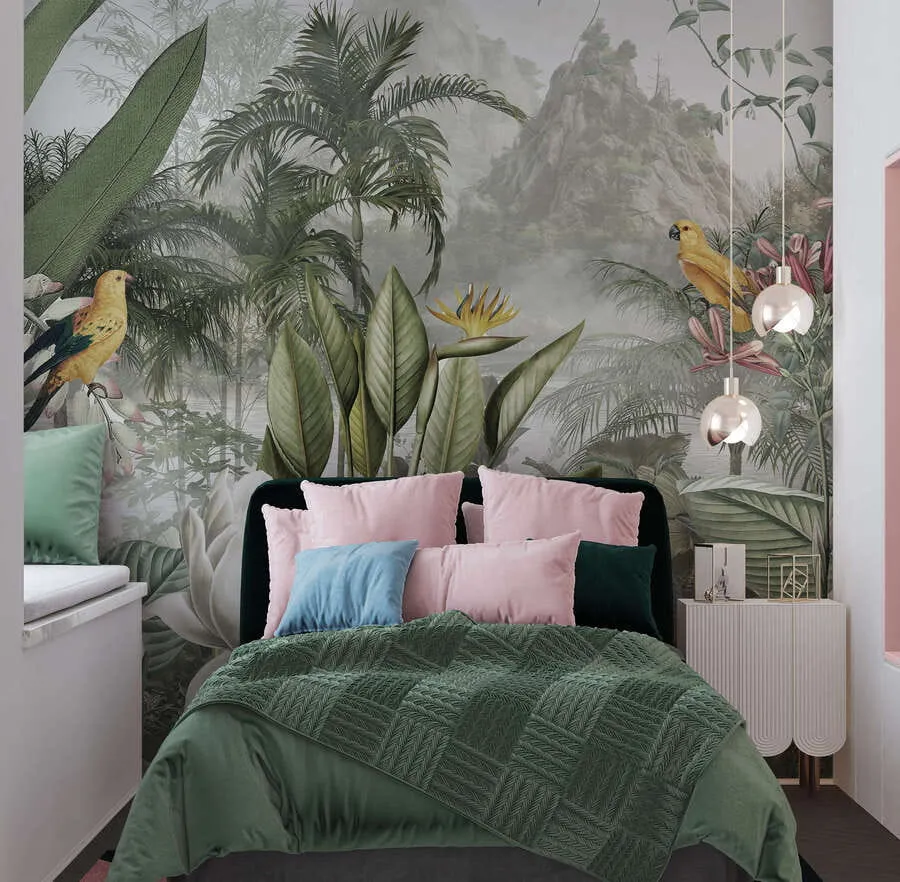 wall murals тропска џунгла u95396