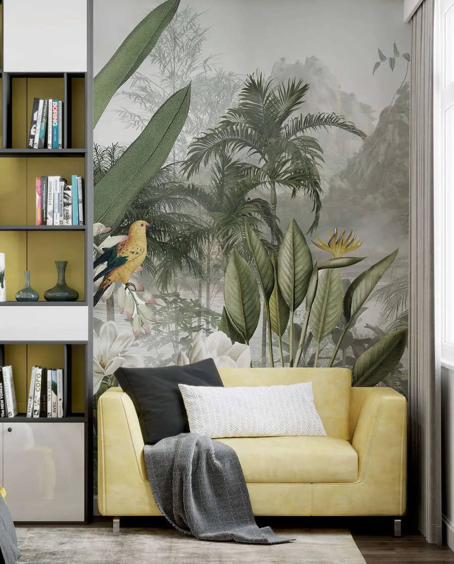 wall murals тропска џунгла u95396