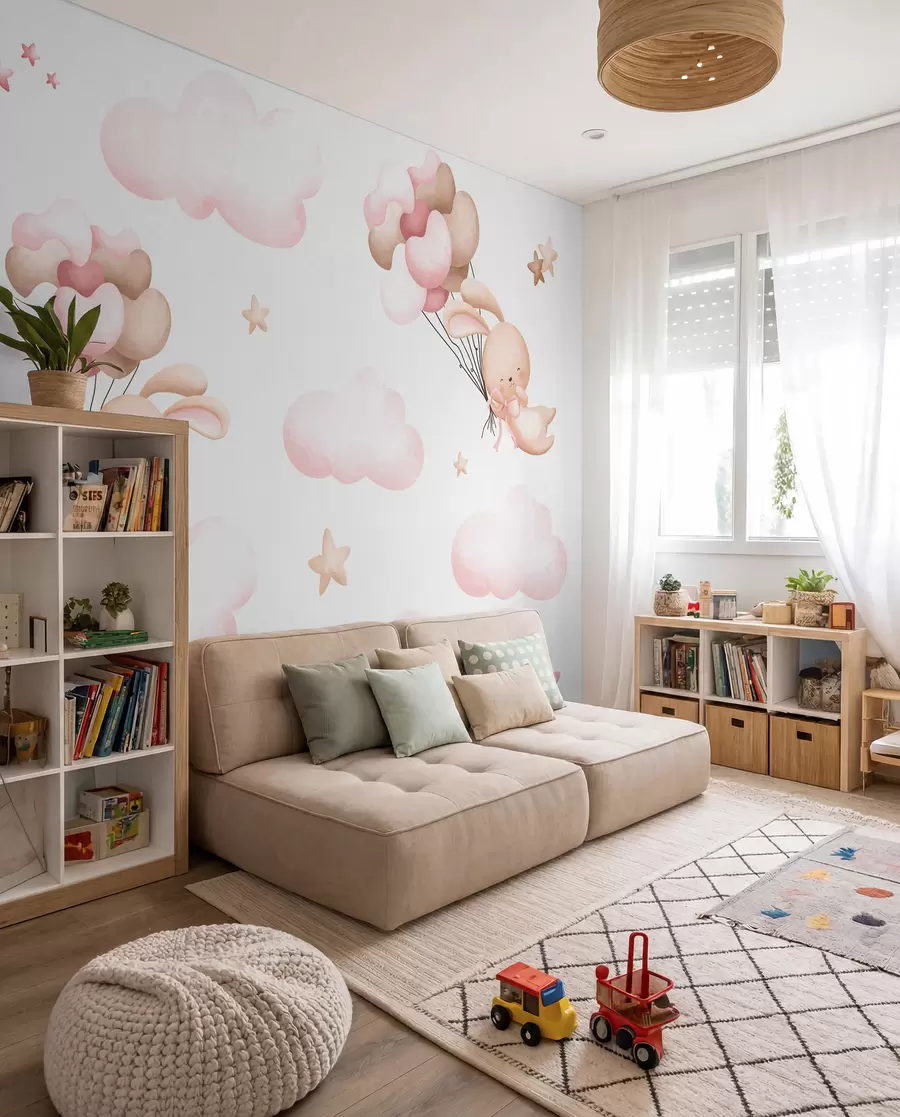 wall murals Слатки зец и балони u95399
