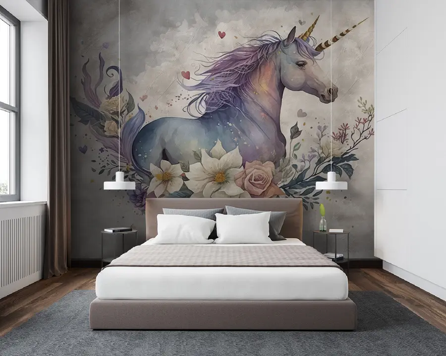 wall murals Једнорог u95411
