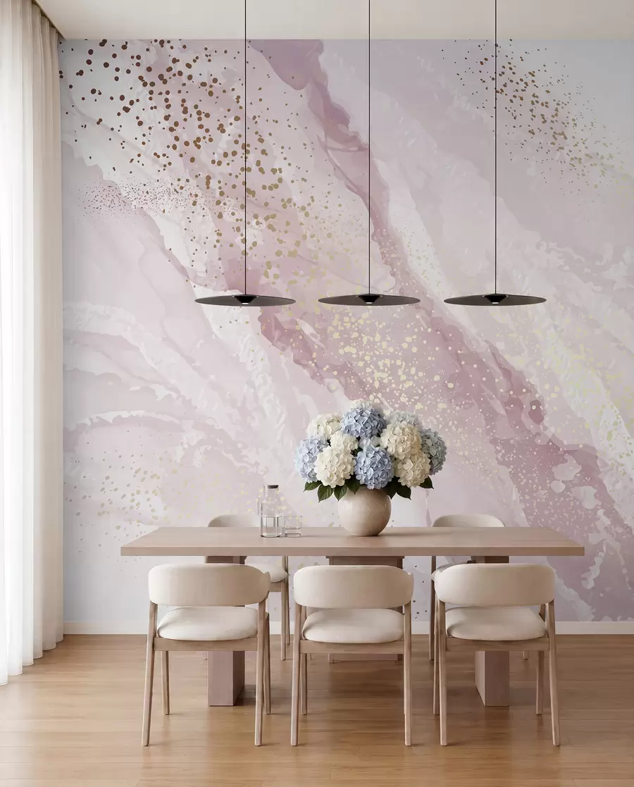 wall murals Сажетак сликарство, имитација мермерне површине камена u95846