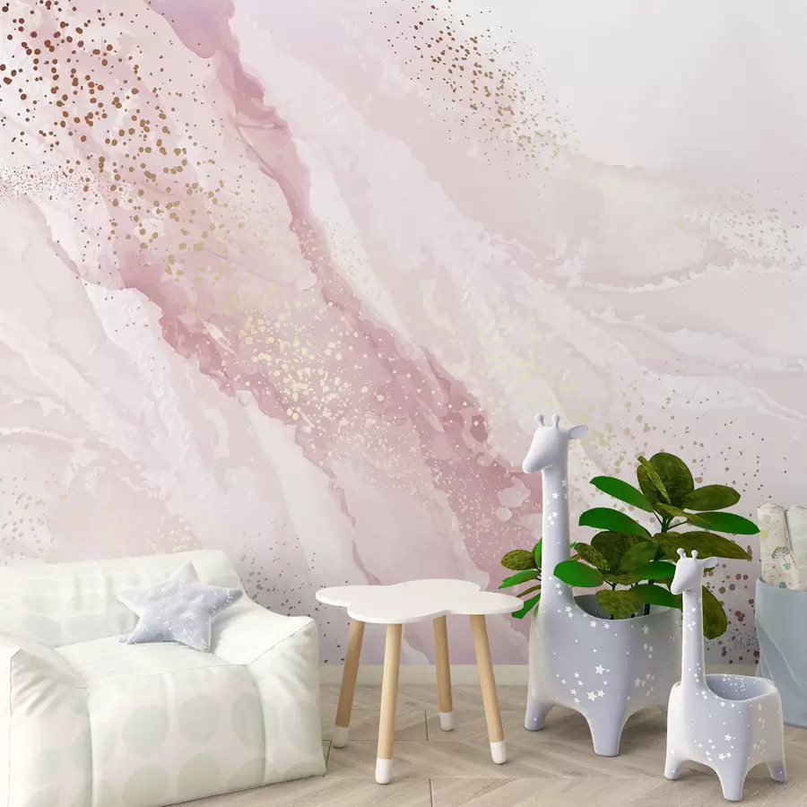 wall murals Сажетак сликарство, имитација мермерне површине камена u95846