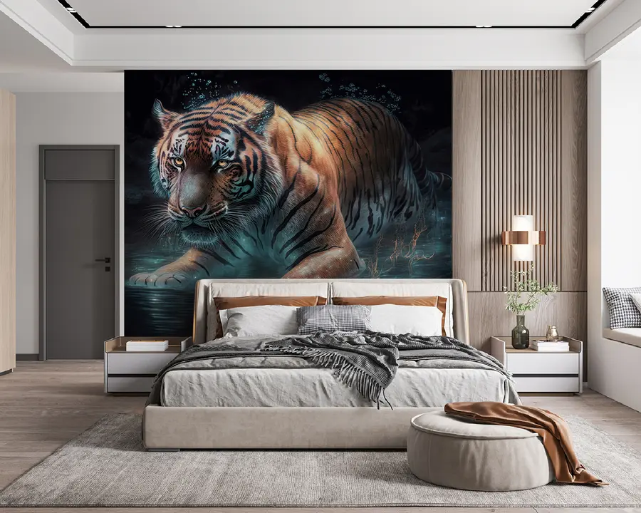 wall murals Прелепи тигар u95622