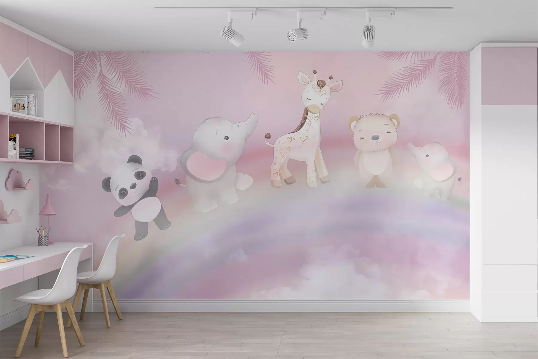 wall murals Животиње на дуги u95382