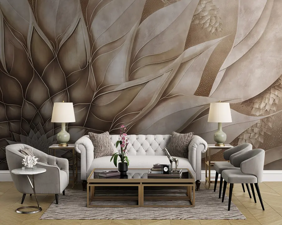 wall murals Велики сажетак цвет u95647