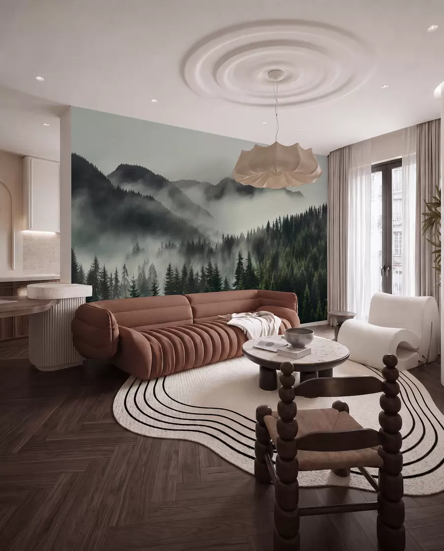 wall murals Планински пејзаж и мир u96027
